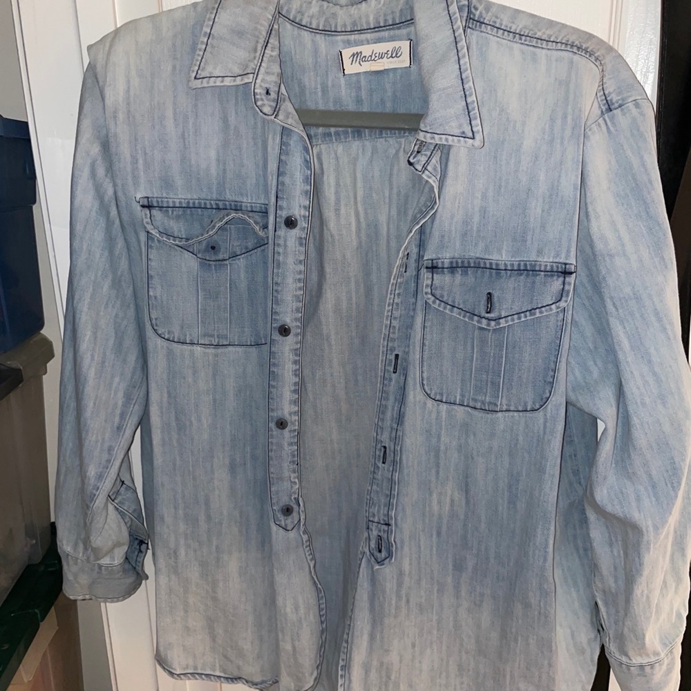 madewell denim shirt